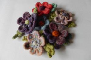 selection of bonnie blossom brooches